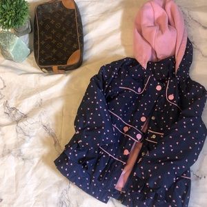 4t London fog fleece lined raincoat